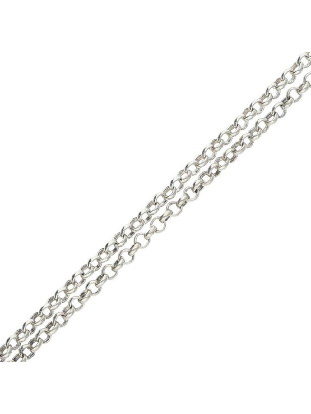 Chrome Hearts Neckchain Roll Chain Silver Necklace - Picture 5 of 5